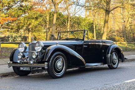 Alvis 4.3 Litre Short Chassis Concealed Head Coupe by Whittingham and Mitchel 1
