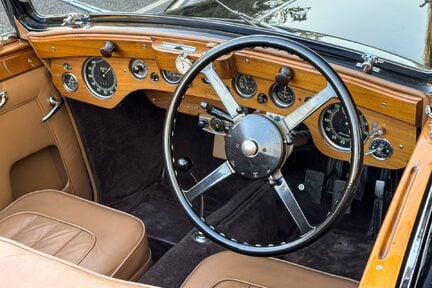 Alvis 4.3 Litre Short Chassis Concealed Head Coupe by Whittingham and Mitchel 12