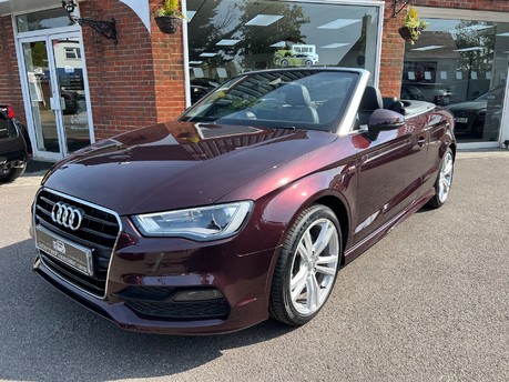Audi A3 Cabriolet 1.8 TFSI S line Convertible 2dr Petrol S Tronic Euro 6 (s/s) (180 1