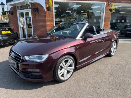 Audi A3 Cabriolet 1.8 TFSI S line Convertible 2dr Petrol S Tronic Euro 6 (s/s) (180 3