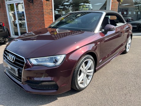 Audi A3 Cabriolet 1.8 TFSI S line Convertible 2dr Petrol S Tronic Euro 6 (s/s) (180 40
