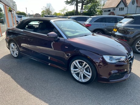 Audi A3 Cabriolet 1.8 TFSI S line Convertible 2dr Petrol S Tronic Euro 6 (s/s) (180 49