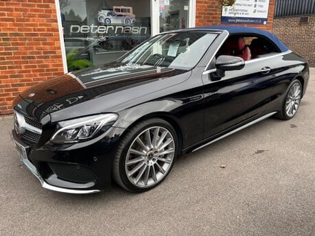 Mercedes-Benz C Class 2.1 C250d AMG Line (Premium Plus) Cabriolet 2dr Diesel G-Tronic+ Euro 6 (s/ 35