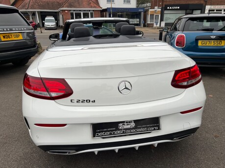 Mercedes-Benz C Class 2.1 C220d AMG Line Cabriolet 2dr Diesel G-Tronic+ Euro 6 (s/s) (170 ps) 13