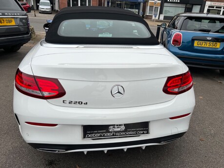 Mercedes-Benz C Class 2.1 C220d AMG Line Cabriolet 2dr Diesel G-Tronic+ Euro 6 (s/s) (170 ps) 42