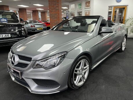 Mercedes-Benz E Class 2.1 E220 BlueTEC AMG Line Cabriolet 2dr Diesel G-Tronic+ Euro 6 (s/s) (177 2