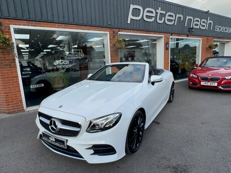 Mercedes-Benz E Class 2.0 E220d AMG Line (Premium Plus) Cabriolet 2dr Diesel G-Tronic+ Euro 6 (s/ 36