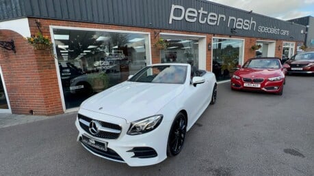 Mercedes-Benz E Class 2.0 E220d AMG Line (Premium Plus) Cabriolet 2dr Diesel G-Tronic+ Euro 6 (s/ 36