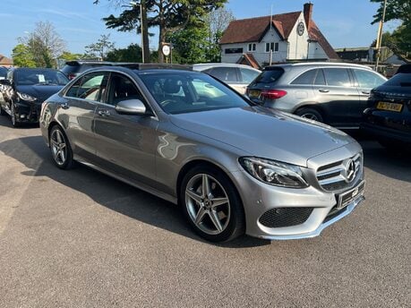 Mercedes-Benz C Class 2.1 C220 BlueTEC AMG Line (Premium) Saloon 4dr Diesel G-Tronic+ Euro 6 7
