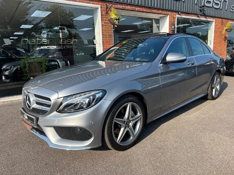 Mercedes-Benz C Class 2.1 C220 BlueTEC AMG Line (Premium) Saloon 4dr Diesel G-Tronic+ Euro 6 