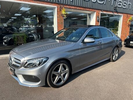 Mercedes-Benz C Class 2.1 C220 BlueTEC AMG Line (Premium) Saloon 4dr Diesel G-Tronic+ Euro 6 2