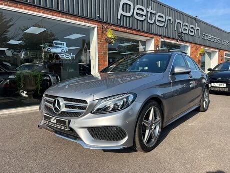Mercedes-Benz C Class 2.1 C220 BlueTEC AMG Line (Premium) Saloon 4dr Diesel G-Tronic+ Euro 6 3
