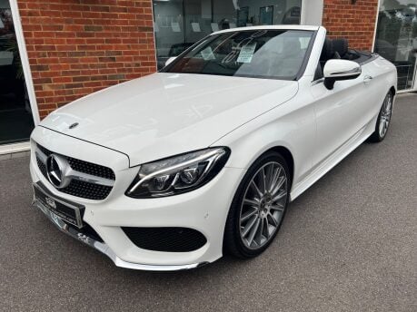 Mercedes-Benz C Class 2.1 C220d AMG Line (Premium Plus) Cabriolet 2dr Diesel G-Tronic+ Euro 6 1