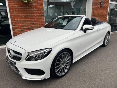 Mercedes-Benz C Class 2.1 C220d AMG Line (Premium Plus) Cabriolet 2dr Diesel G-Tronic+ Euro 6 2