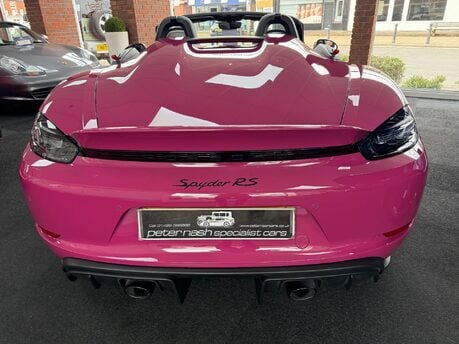Porsche 718 4.0 RS Spyder 2dr Petrol PDK Euro 6 (s/s) (500 ps) 8