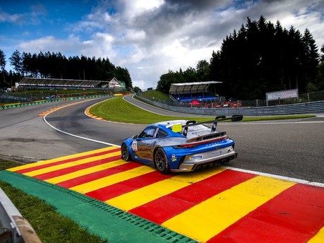 Wet Pace Unrewarded For Harry King at Spa