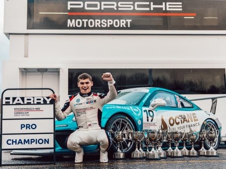 Octane Finance extends backing for Porsche champion Harry King