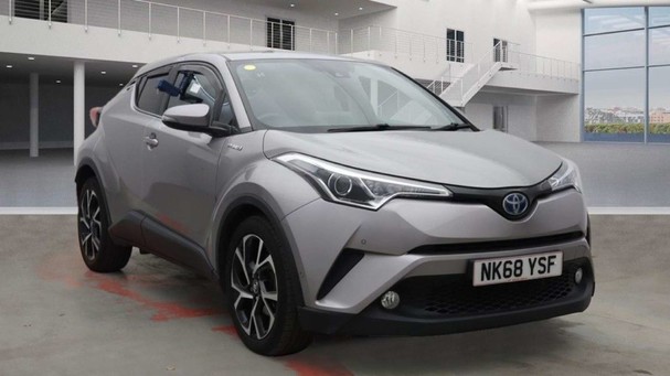 Toyota C-HR 1.8 VVT-h Design SUV 5dr Petrol Hybrid CVT Euro 6 (s/s) (122 ps) Service History