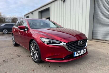 Mazda 6 2.2 SKYACTIV-D GT Sport Nav+ Tourer 5dr Diesel Manual Euro 6 (s/s) (184 ps) 9