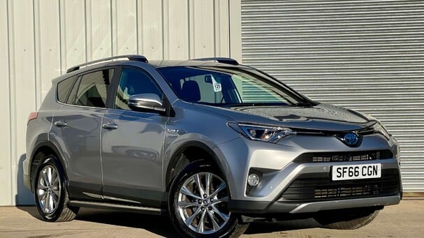 Toyota Rav4 2.5 VVT-h Excel SUV 5dr Petrol Hybrid CVT 4WD Euro 6 (s/s) (Safety Sense, N Service History