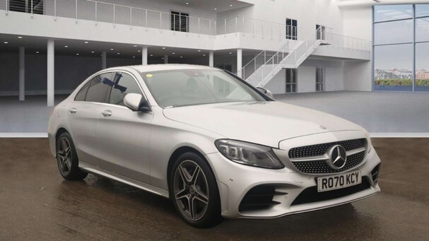 Mercedes-Benz C Class 2.0 C220d AMG Line (Premium) Saloon 4dr Diesel G-Tronic+ Euro 6 (s/s) (194  Service History