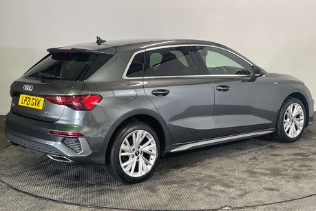 Audi A3 1.4 TFSIe 40 S line Sportback 5dr Petrol Plug-in Hybrid S Tronic Euro 6 (s/ 7