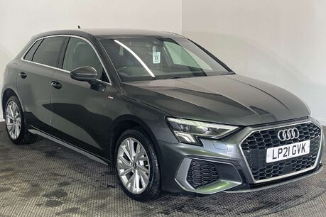 Audi A3 1.4 TFSIe 40 S line Sportback 5dr Petrol Plug-in Hybrid S Tronic Euro 6 (s/ 1