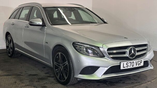 Mercedes-Benz C Class 2.0 C300de 13.5kWh Sport Edition Estate 5dr Diesel Plug-in Hybrid G-Tronic+ Service History