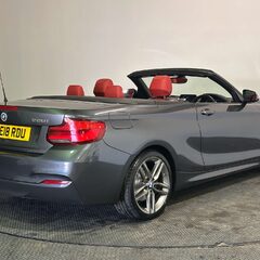 BMW 2 Series 2.0 220i M Sport Convertible 2dr Petrol Auto Euro 6 (s/s) (184 ps) 7
