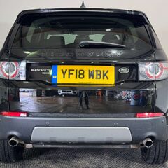 Land Rover Discovery Sport 2.0 TD4 HSE Black SUV 5dr Diesel Auto 4WD Euro 6 (s/s) (180 ps) 6