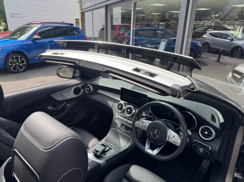 Mercedes-Benz C Class 2.0 C220d AMG Line Edition (Premium) Cabriolet G-Tronic+ Euro 6 (s/s) 2dr 14