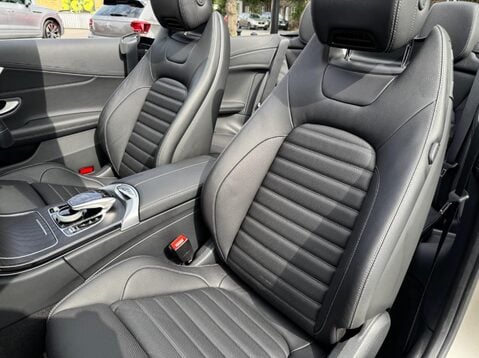 Mercedes-Benz C Class 2.0 C220d AMG Line Edition (Premium) Cabriolet G-Tronic+ Euro 6 (s/s) 2dr 18