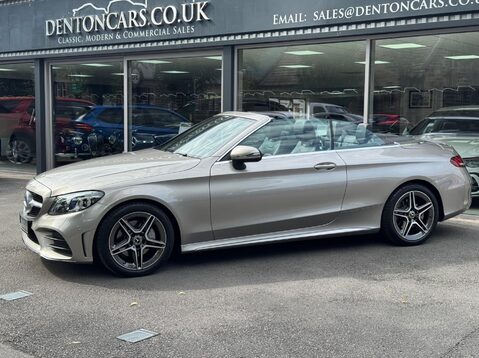 Mercedes-Benz C Class 2.0 C220d AMG Line Edition (Premium) Cabriolet G-Tronic+ Euro 6 (s/s) 2dr 4