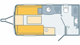 Swift Mayflower 480 2024 Swift Mayflower 480 - DEMO SALE Layout