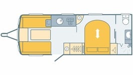 Swift Mayflower 580 2024 Swift Mayflower 580 Layout