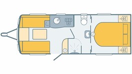 Swift Mayflower 820 2024 Swift Mayflower 820 - DEMO SALE Layout