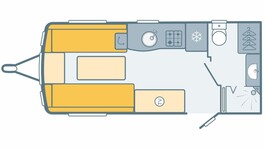 Swift Challenger 480 2022 Swft Challenger 480 Layout