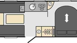 Swift Mayflower 580 2021 Swift Mayflower 580 Layout