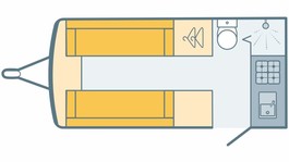 Swift Mayflower 400 2022 Swift Mayflower 400 Layout