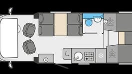 Swift Voyager 485 Swift Voyager 485 Automatic Layout