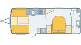 Swift Elegance Grande 845 2023 Swift Elegance 845 Layout