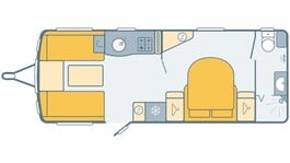 Swift Elegance Grande 845 2023 Swift Elegance 845 Layout