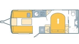 Swift Challenger 580 2025 Challenger 580 Exclusive Layout