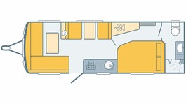 Swift Sprite 2017 Sprite Quattro EW Layout