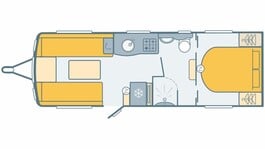 Swift Fairway 2019 Swift Fairway Platnum 650 Layout