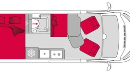 Pilote V600G 2023 Pilote V600G Premium Van Manual Layout