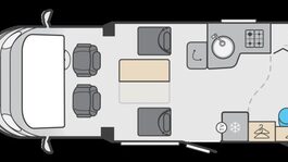 Swift Voyager 510 Layout