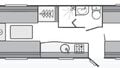 Swift Celebration 635 6 Berth Double Dinette