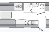 Swift Celebration 635 6 Berth Double Dinette 2