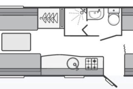 Swift Celebration 635 6 Berth Double Dinette 2